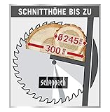 Scheppach Wippkreissäge Brennholzsäge wox d700sl - 3